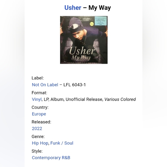 𝑼𝒔𝒉𝒆𝒓 𝑪𝑫 𝑪𝒐𝒍𝒍𝒆𝒄𝒕𝒊𝒐𝒏 - Picture 9 of 16